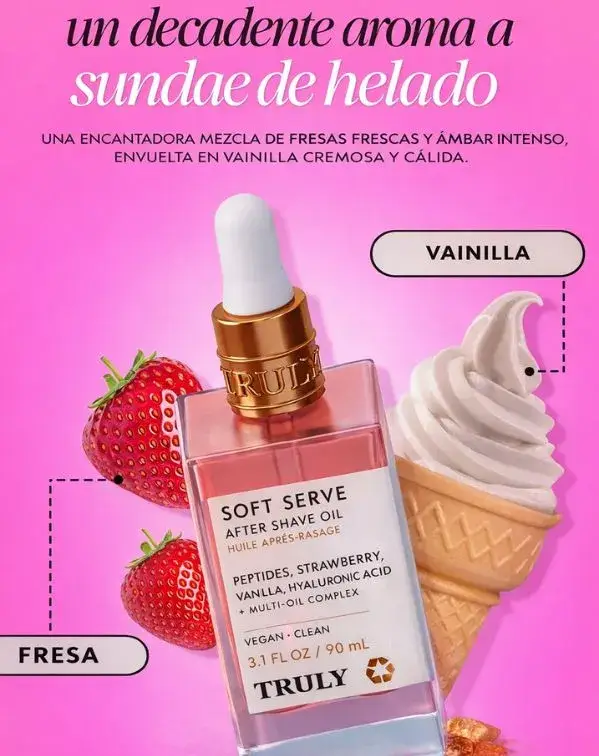 Aceite Soft Serve After Shave Oil TRULY