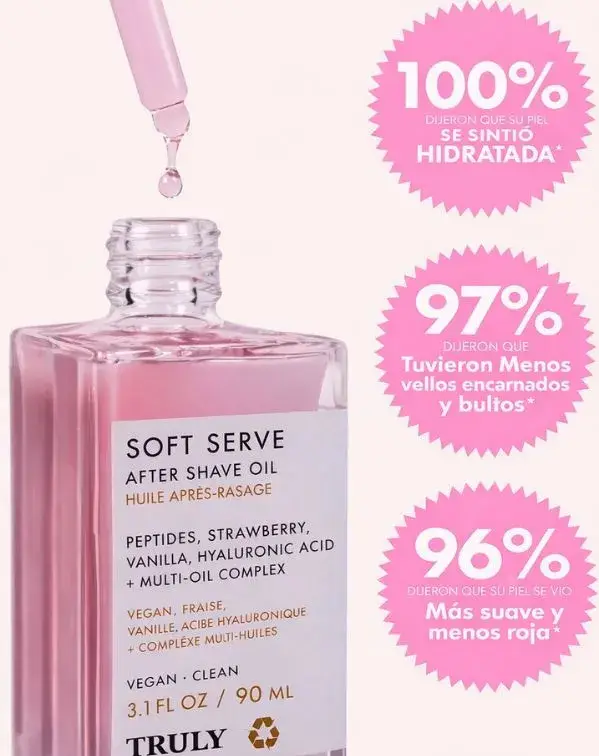 Aceite Soft Serve After Shave Oil TRULY