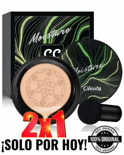 2x1|BASE DE MAQUILLAJE MOISTURE CUSHION CC CREAM
