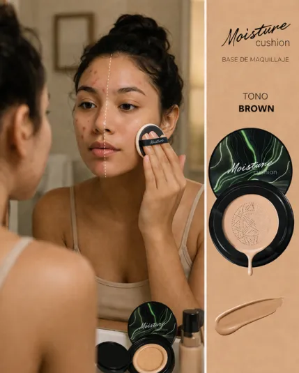 2x1|BASE DE MAQUILLAJE MOISTURE CUSHION CC CREAM